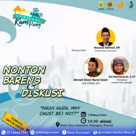 Nonton Barang Dan Diskusi Bareng Gusdurian